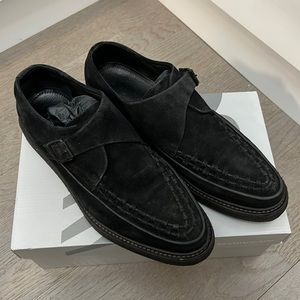 Allsaints Men’s Shoes - black suede